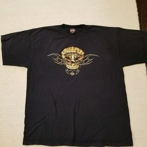 Men's Black Harley Davidson shirt